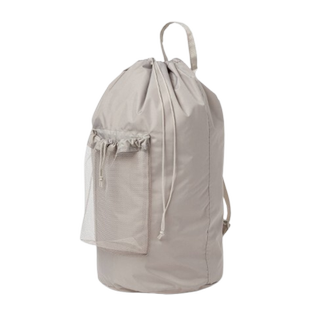 Backpack Laundry Bag Textured Gray - Brightroom