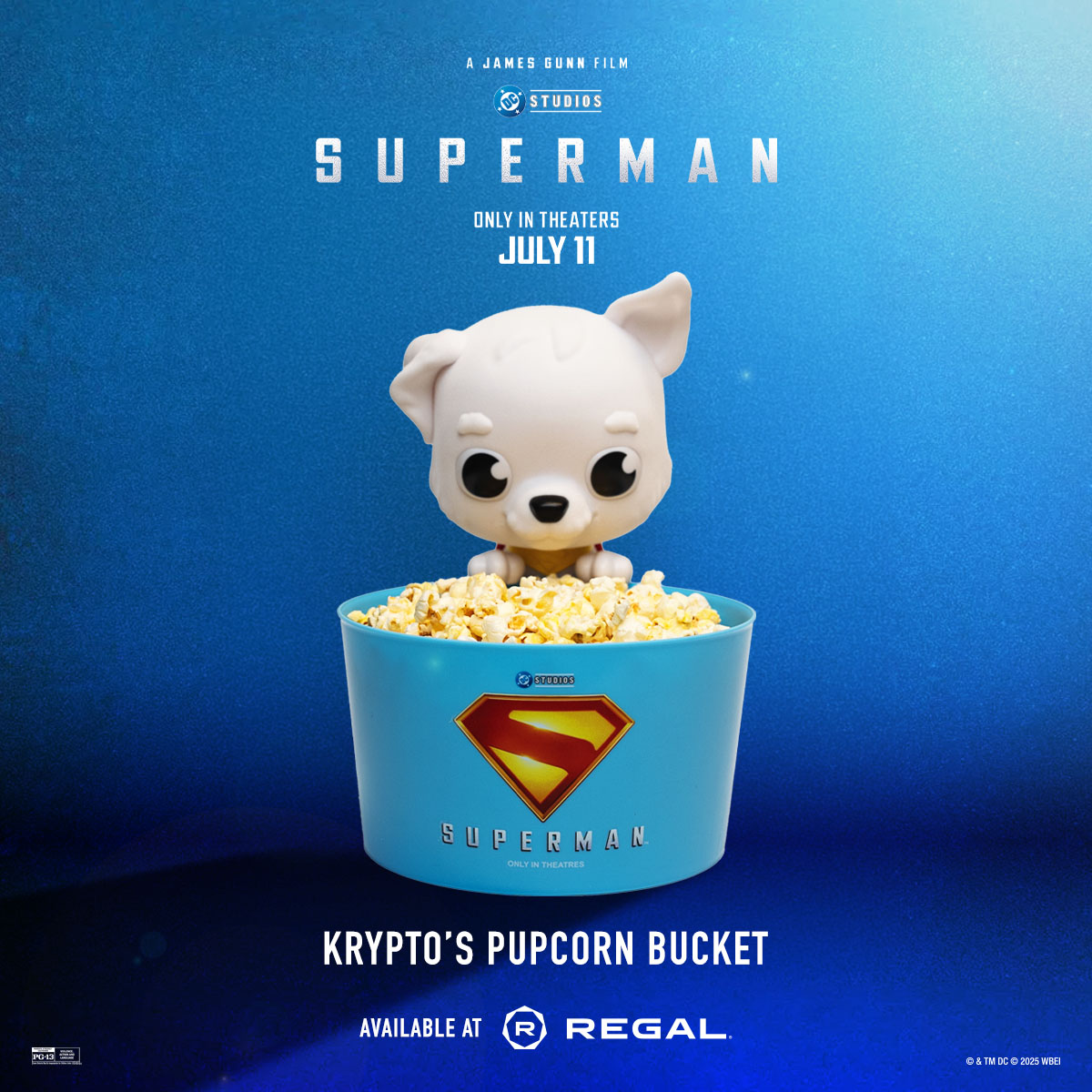 A Krypto Pupcorn Bucket from Regal