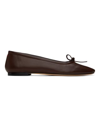 Aeyde, Brown Delfina Ballerina Flats