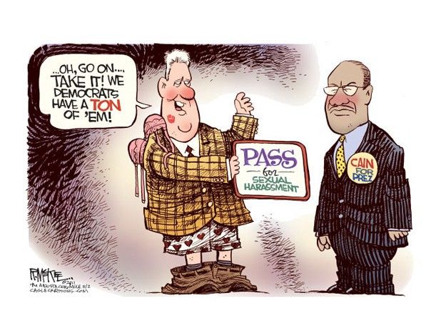 Cain&amp;#039;s liberal support