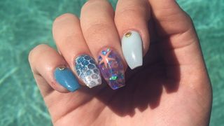 Nail trends 2023 - mermaid nails
