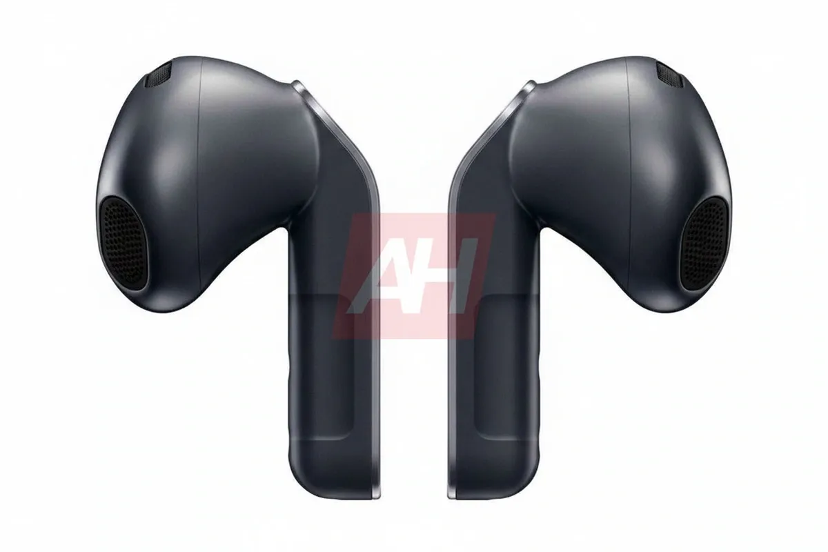 The Samsung Galaxy Buds 4 earbuds renders