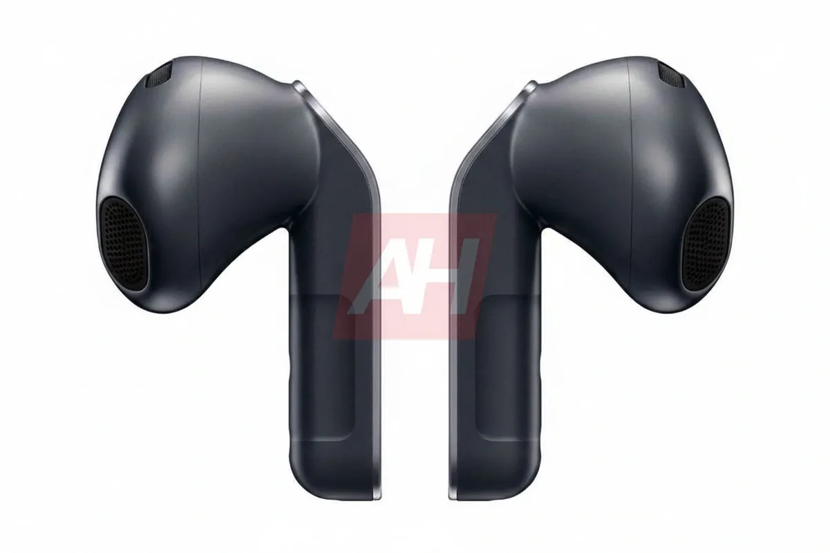 The Samsung Galaxy Buds 4 earbuds renders