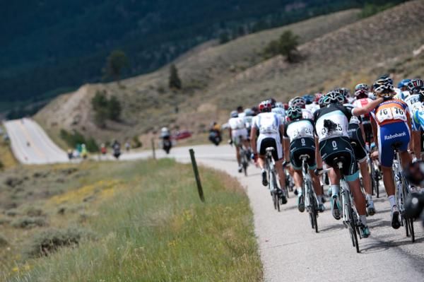 Camaraderie during the long stage.