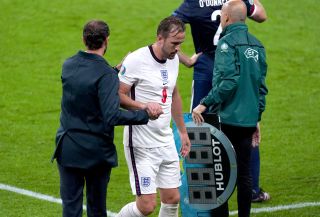 Kane was taken off for the second Euro 2020 fixture in a row.