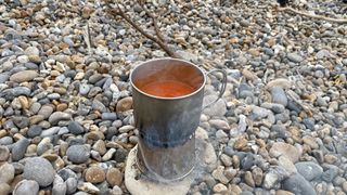 Petromax Stove Cup / Cooking Mug heating soup