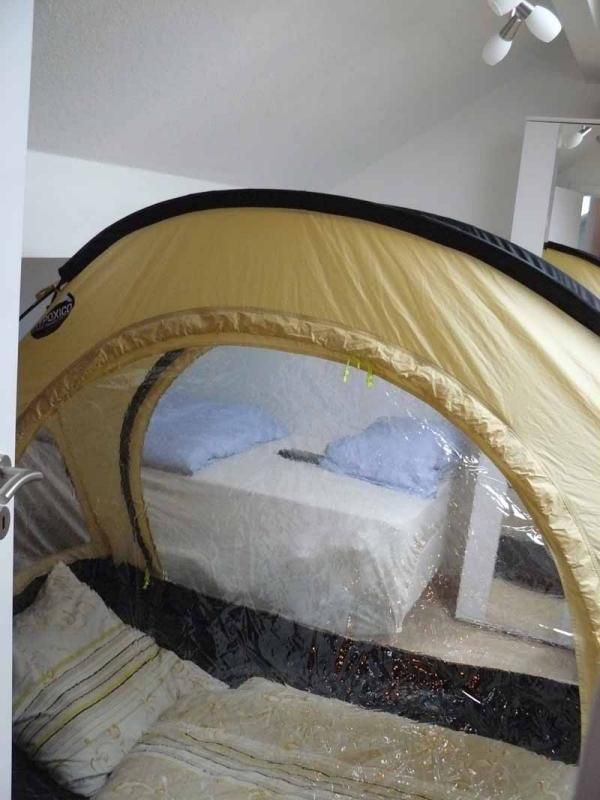 The team house even features a hyperbaric tent