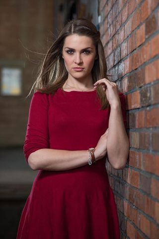Sienna Blake played by Anna Passey in Hollyoaks