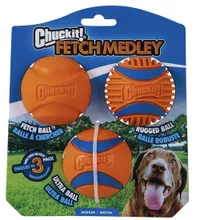 Chuckit! Dog Fetch Ball Medley | 50% off at AmazonWas 20.99 Now $10.40