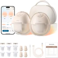 Eufy S1 Pro Heated Wearable Breast Pumps Eufy S1 Pro Heated Wearable Breast Pumps