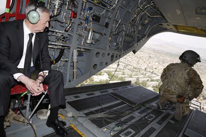 James Mattis in Afghanistan.