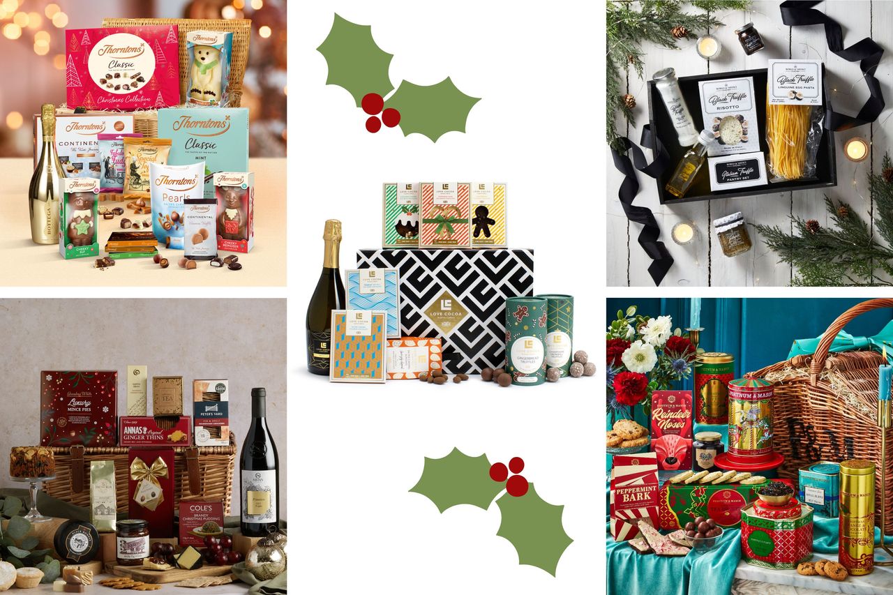 Best Christmas food hampers John Lewis, M&S and more GoodTo