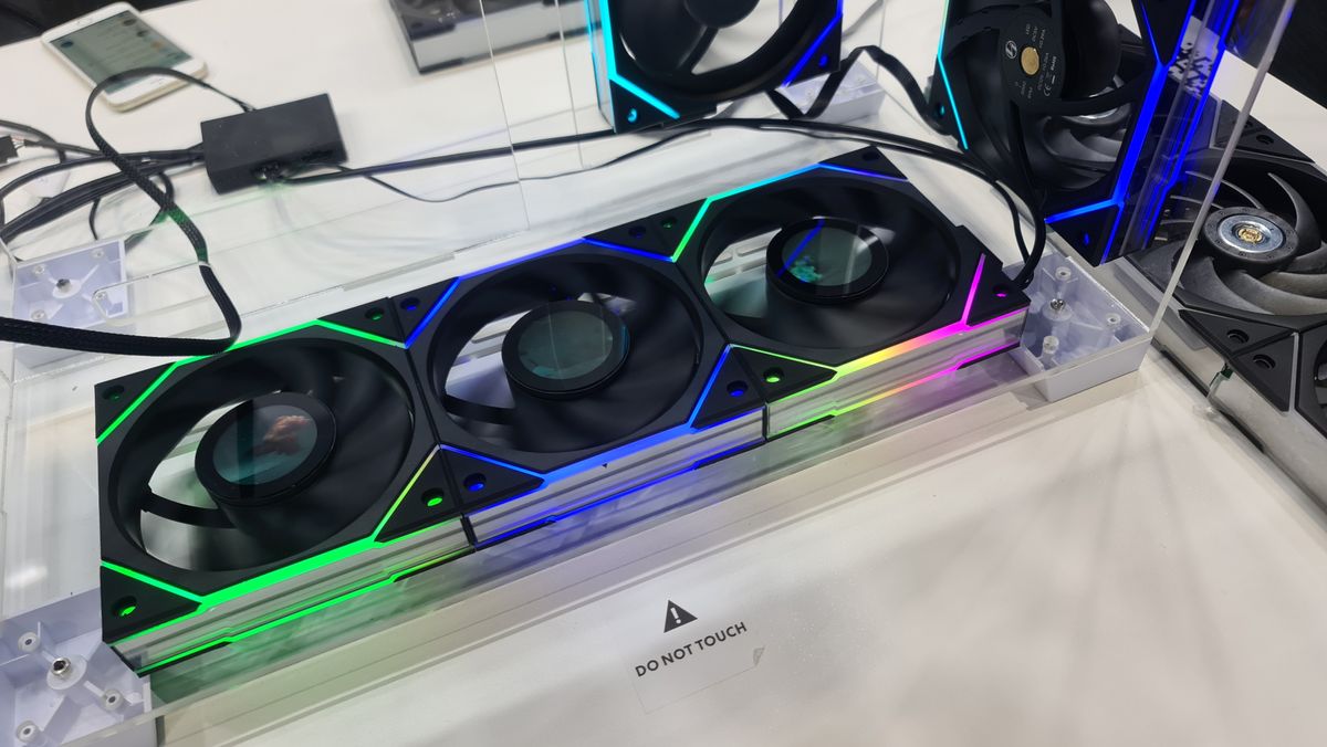Forget RGBs: The coolest PC fans at Computex have LCD screens on them