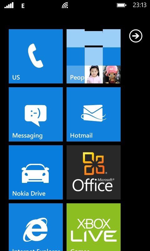 Icons (Tap Along Upper Edge)