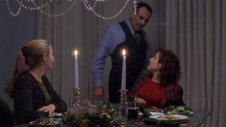 Cher's father yelling at Tai at the dinner table in Clueless