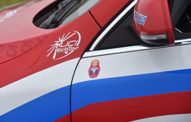 Katusha's team car