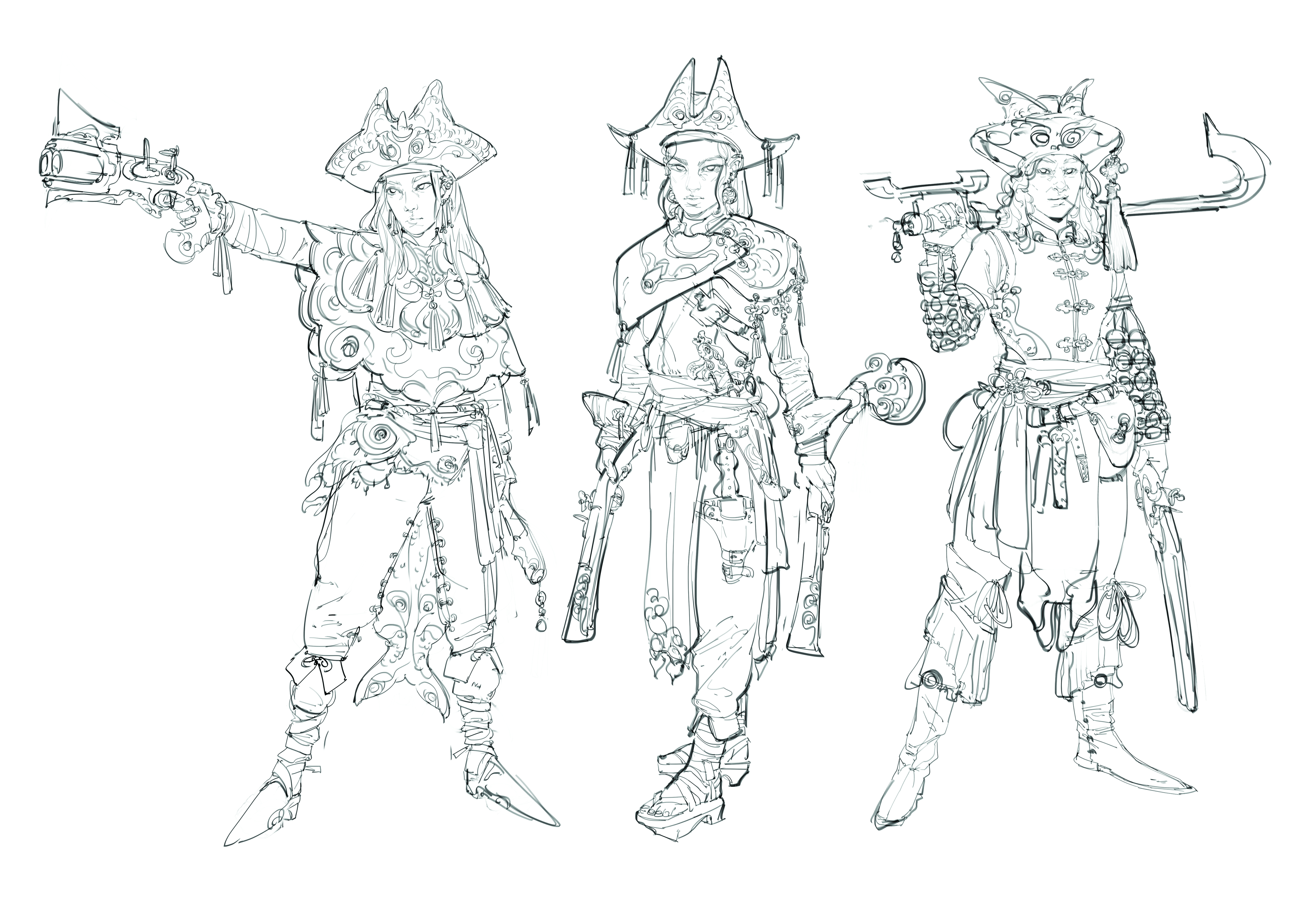 Character design in process