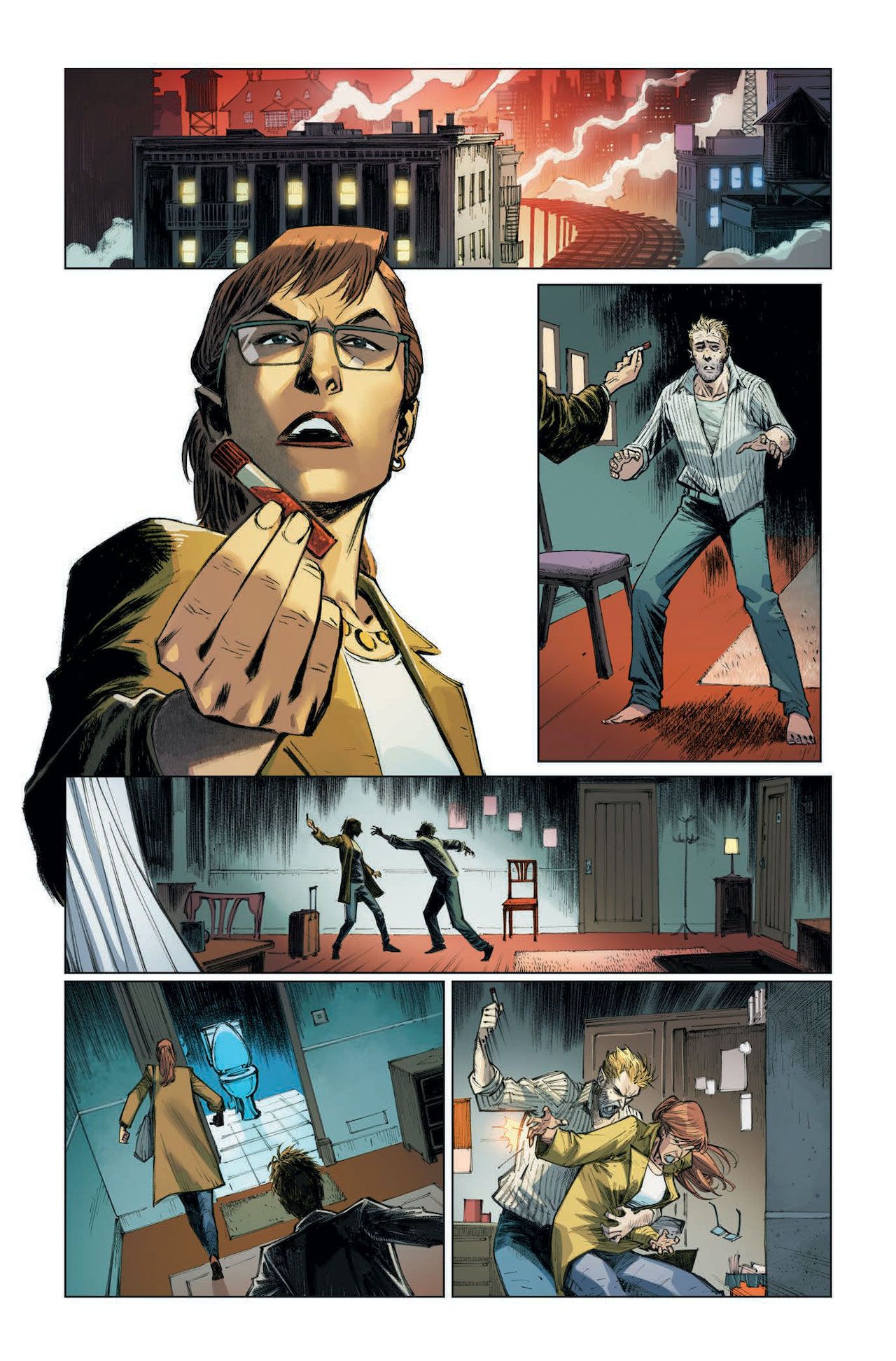 Page from Man-Bat #1