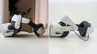 BoboVR M2 Pro vs GeekVR Q2 Pro headstraps for the Meta Quest 2