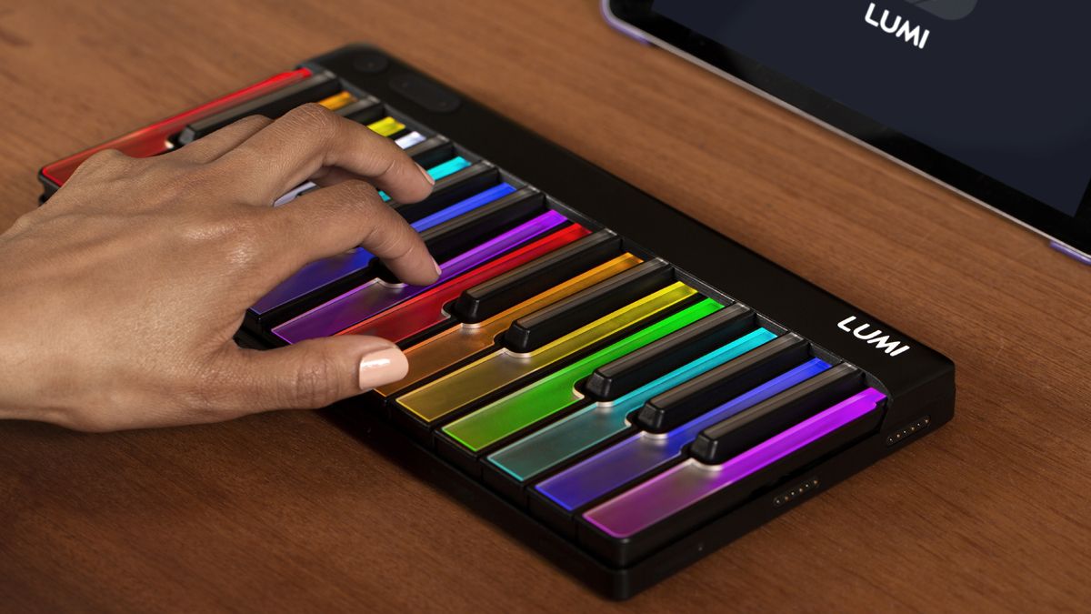 ROLI’s LUMI is a light-up MIDI controller keyboard that will help you ...