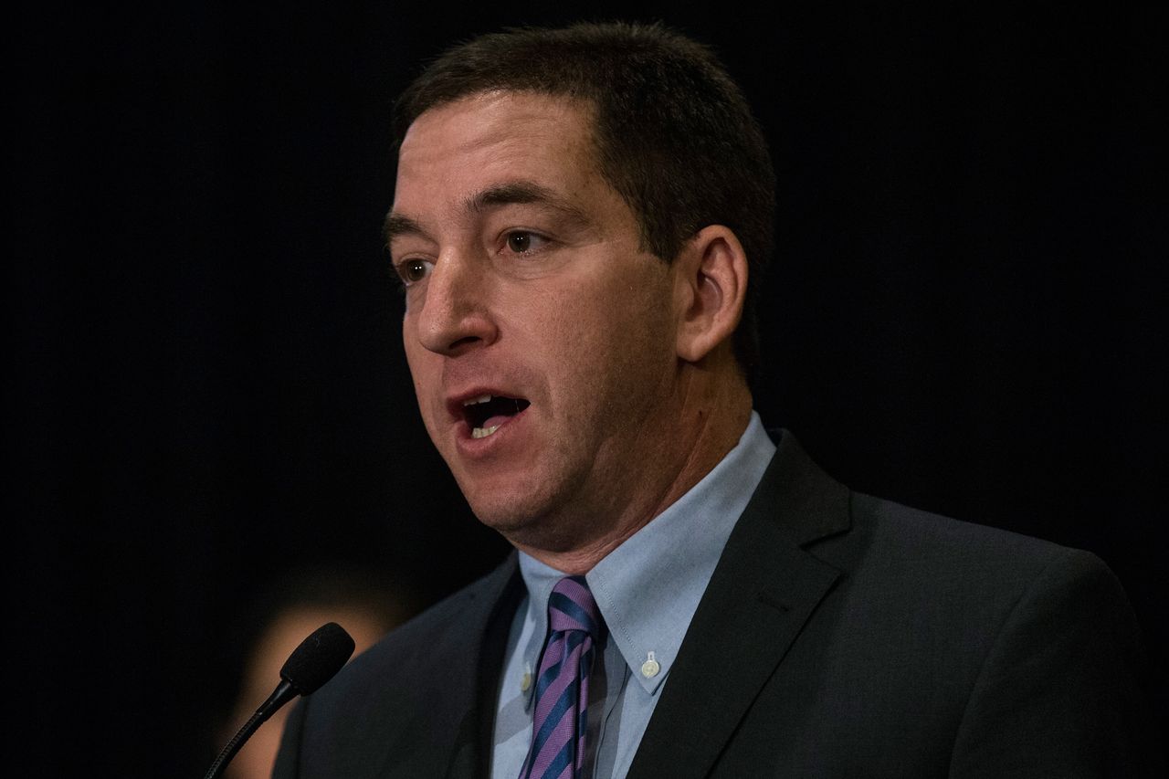 Glenn Greenwald. 