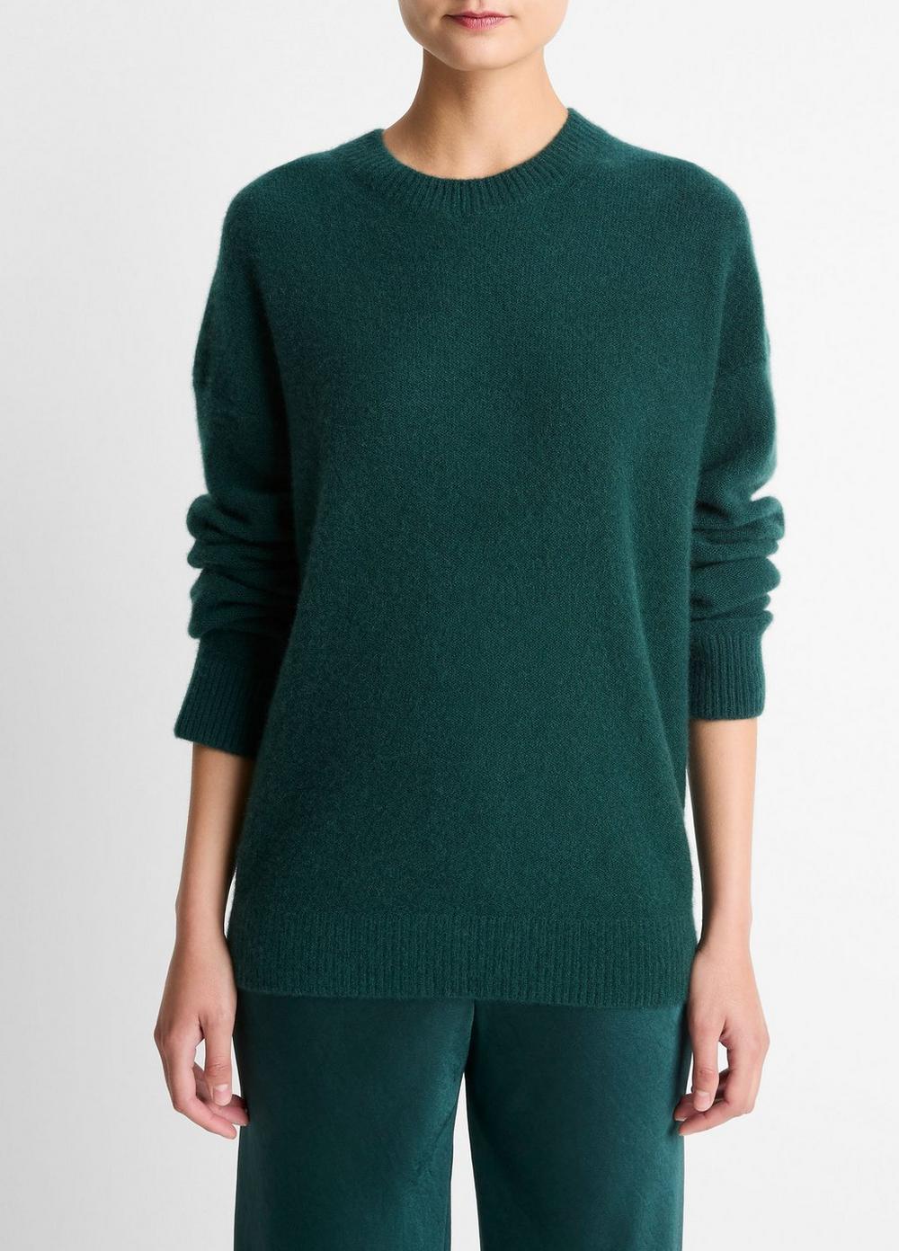 Plush Cashmere Crew Neck Sweater
