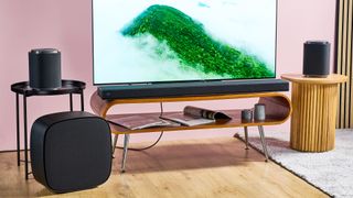 LG Sound Suite Immersive Suite 7 Pro set up with LG TV