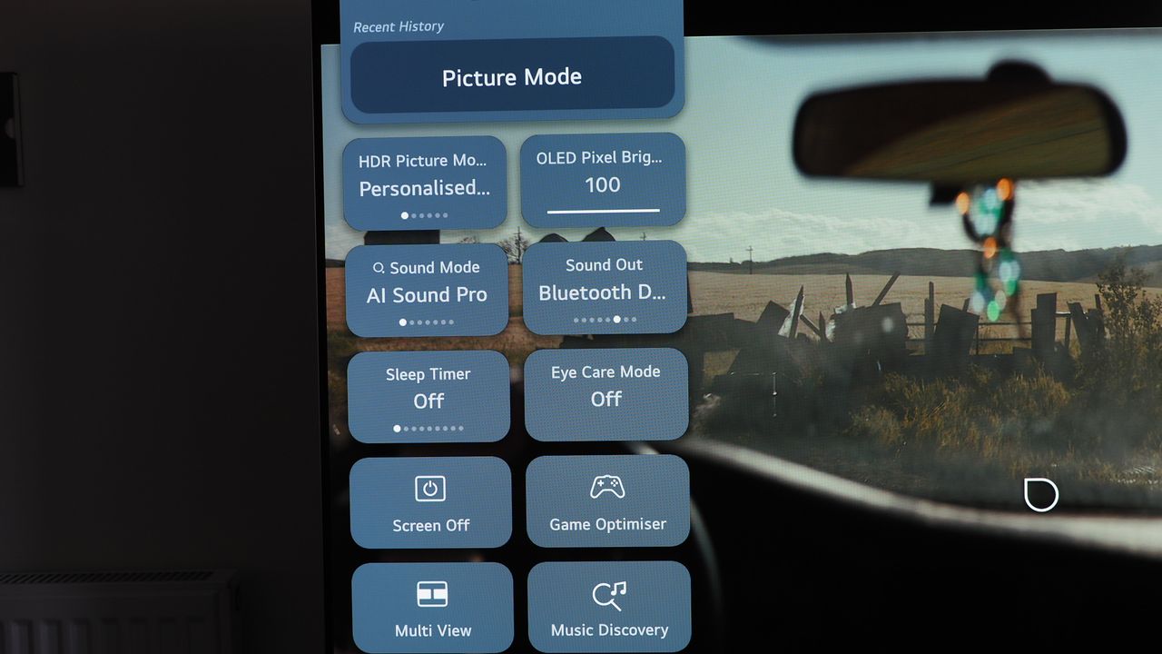 LG G3 OLED review - settings