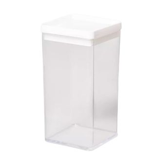 A long rectangular storage container