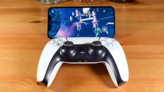 PS5 DualSense and iPhone 12