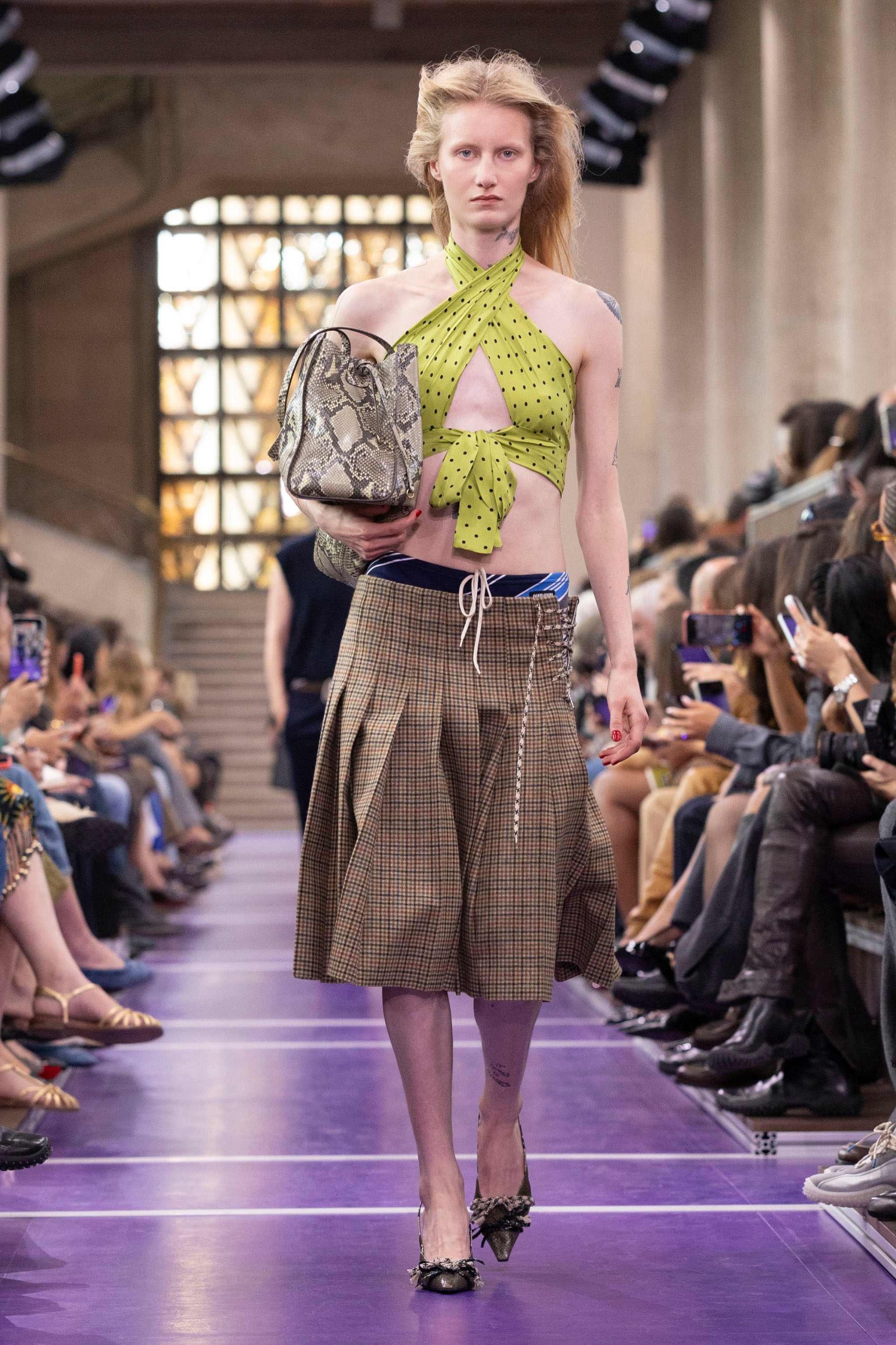 Miu Miu S/S 27 runway- color trends