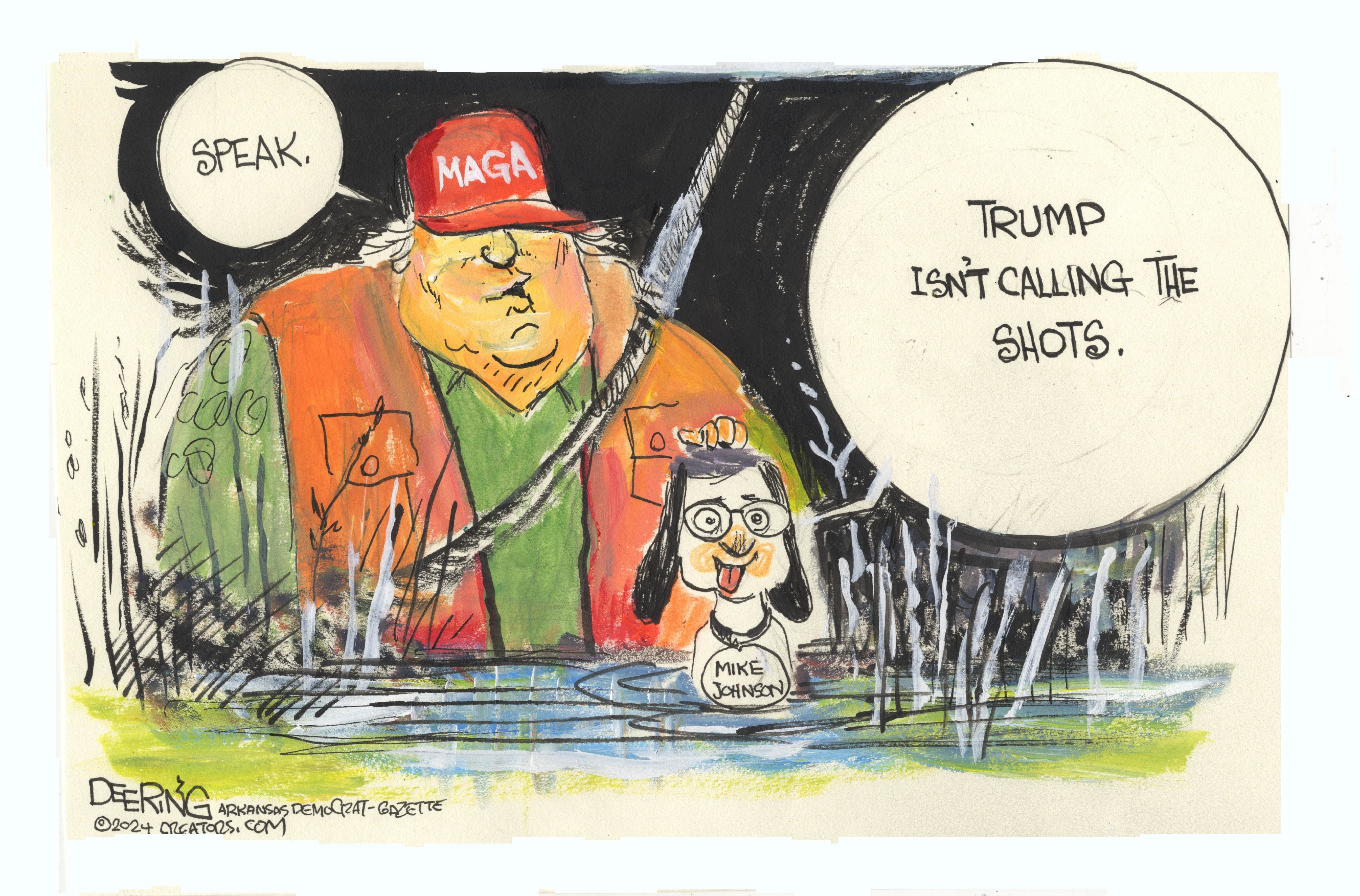 Political cartoon