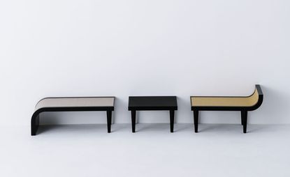 Launched at Maison et Objet, French designer José Lévy has taken traditional rice straw tatami and created a new selection of furniture for Japanese manufacturers Daiken