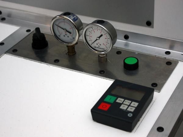 Test conditions are carefully controlled and monitored to yield consistent results.
