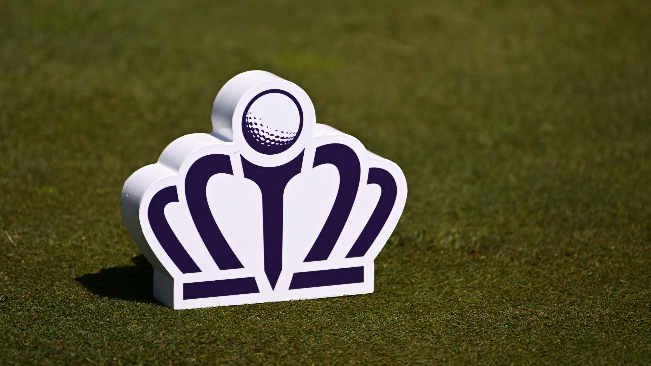 A Truist Championship tee marker