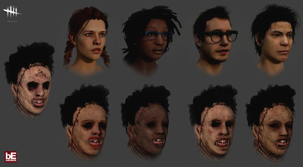 Dead by Daylight Cannibal masks