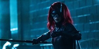 Ruby Rose suited up as Kate Kane Batwoman