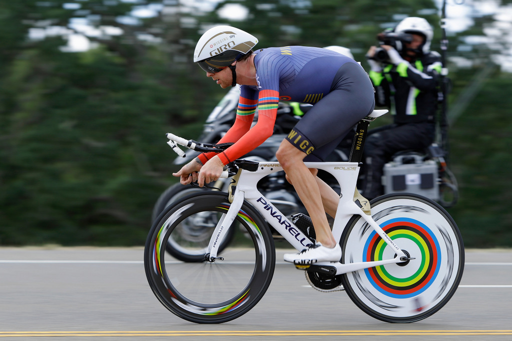 Broken aero bar sinks Bradley Wiggins chances in Tour of California time trial Cyclingnews