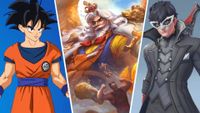 Goku in Fortnite, Swain in League of Legends, and Wuyang as Persona 5's Joker in Overwatch.