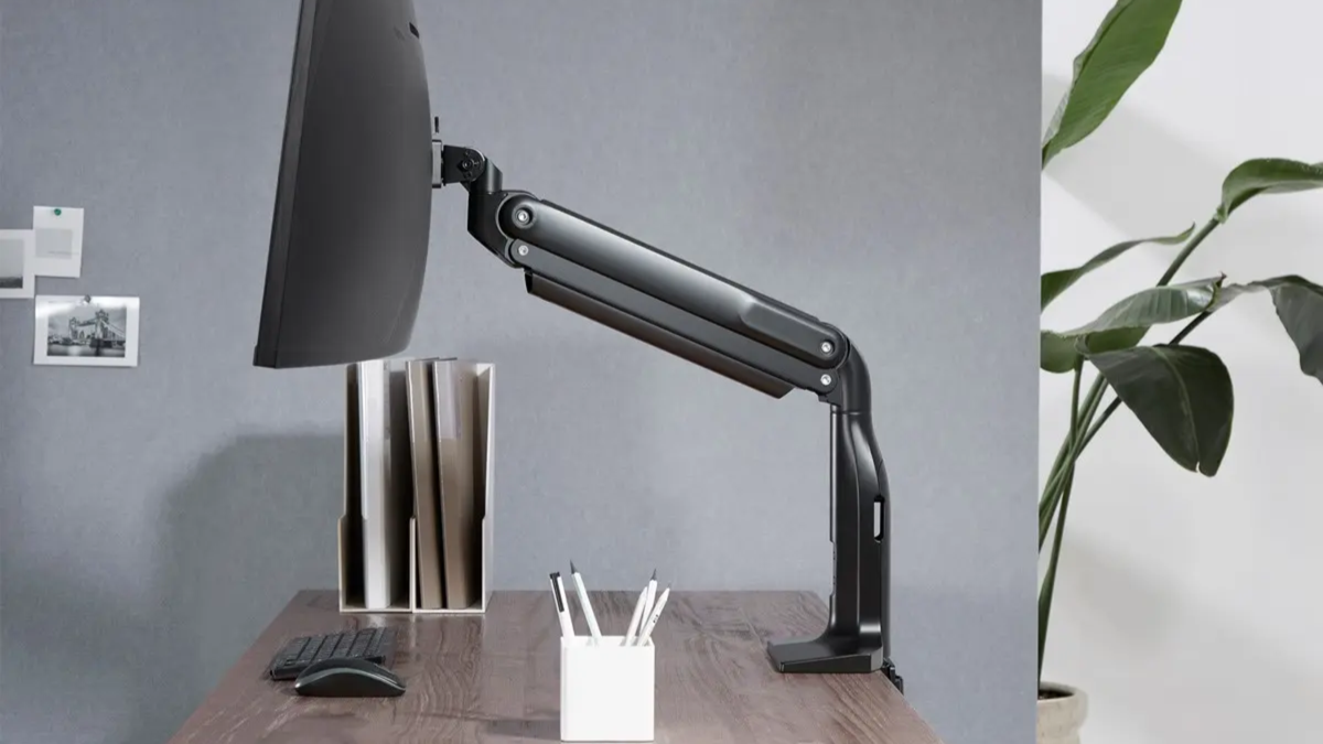 Monoprice Workstream single-monitor desk mount | TechRadar