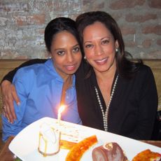 Maya and Kamala Harris