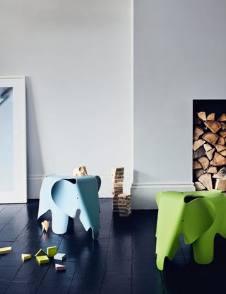 kids room ideas with eames elephant