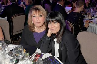Eve Pollard and daughter Claudia Winkleman attend the Women in Film and TV Awards