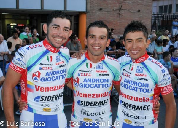 Serpa, Rodriguez and Rubiano are here to race