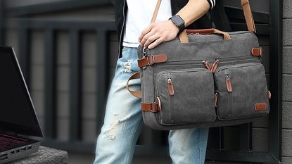 over-the-shoulder laptop bag