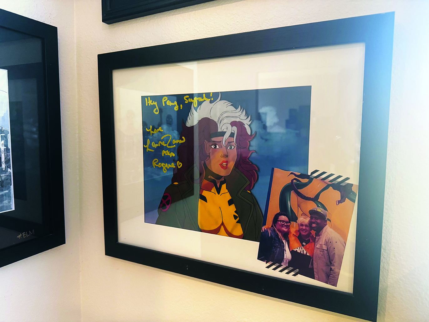 A framed animation frame