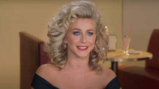 Julianne Hough in Grease: Live! Behind the Scenes special.
