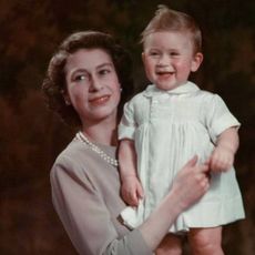 King Charles baby photo Queen Elizabeth II
