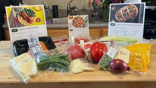 Three meal kits from Green Chef