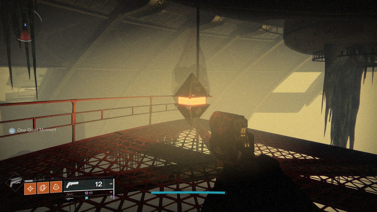Destiny 2 Override Frequency chest on catwalk
